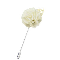 Fabric Flower Lapel Pin
