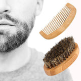 Men's Boar Hair Beard Grooming Set
