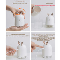Mini Portable Ultrasonic Cool Mist Humidifier