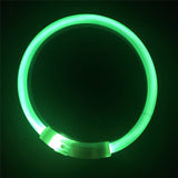 Rechargeable LED Lighted Pet Collar